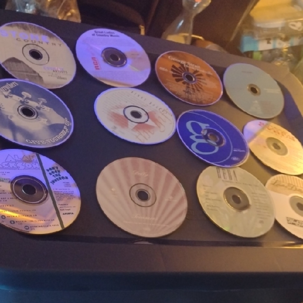 Assorted Country Music CDs Collection
